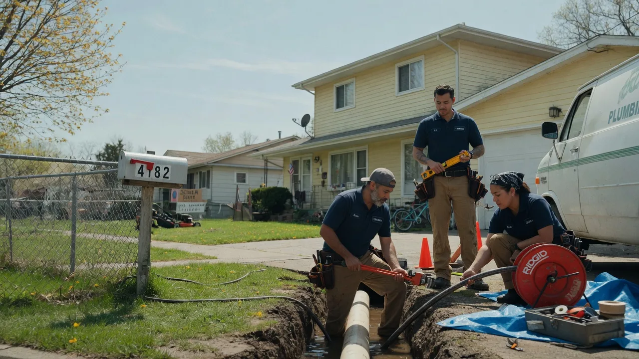 Gas Line Repair in Shiocton, WI near me